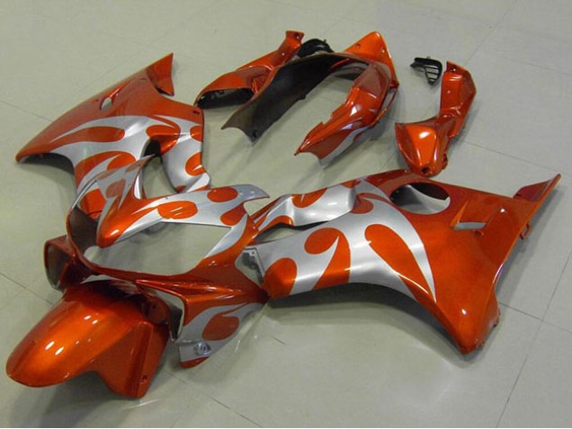 Arancia Argento Carene Moto CBR 600 F4i 2004-2007 Arancia Argento Carene Moto CBR 600 F4i 2004-2007