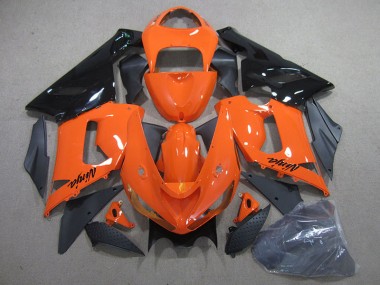 Arancia Nero Ninja ABS Kit Carenatura Moto ZX6R 2005-2006