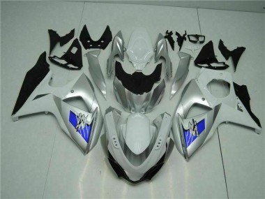 Argento Bianco Carene Moto GSXR 1000 K9 2009-2016