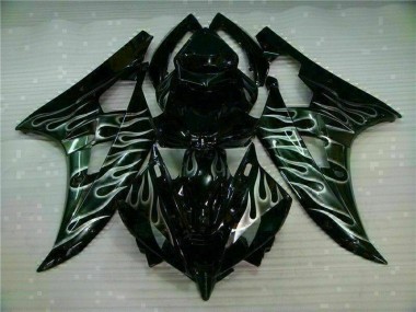 Argento Fiamma Nero Carene Moto R6 2006-2007