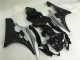 Argento Nero Kit Carenatura Moto Iniezione R6 2006-2007 Argento Nero Kit Carenatura Moto Iniezione R6 2006-2007