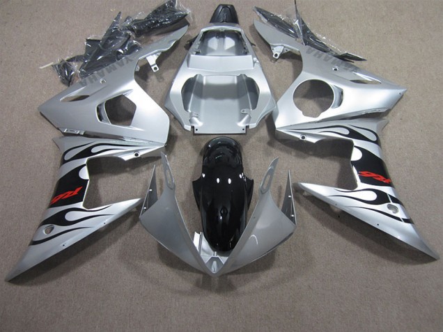 Argento Nero Rosso Decal Carene Moto R6 2003-2005 Argento Nero Rosso Decal Carene Moto R6 2003-2005