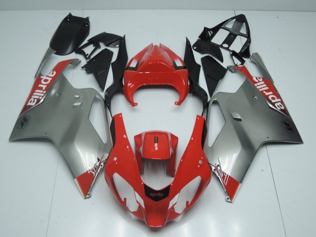 Argento & Rosso Carene Moto RSV 1000 2003-2006 Argento & Rosso Carene Moto RSV 1000 2003-2006