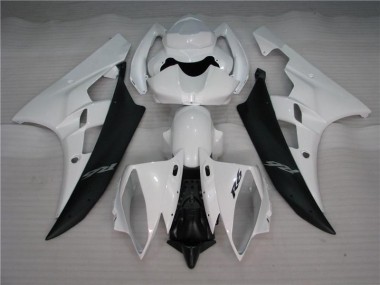 Bianco Nero ABS Kits Carena Moto R6 2006-2007