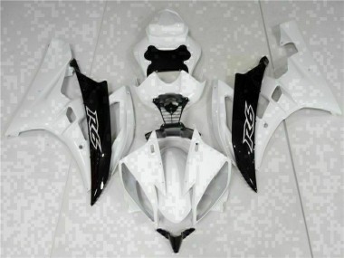 Bianco Nero ABS Kits Carenatura Moto R6 2006-2007