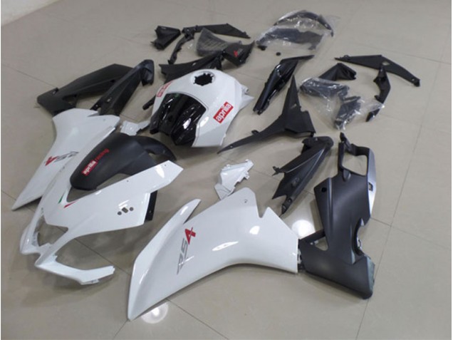 Bianco Nero Carene Moto RS4 50 125 2011-2018 Bianco Nero Carene Moto RS4 50 125 2011-2018