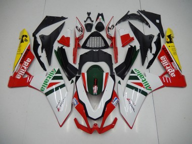 Bianco Rosso Alitalia Carene Moto RSV4 2009-2015