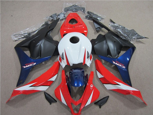 Bianco Rosso Blu Carene Moto CBR 600 RR 2009-2012 Bianco Rosso Blu Carene Moto CBR 600 RR 2009-2012