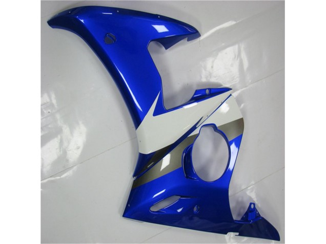 Blu Bianco ABS Moto Plastica & Carena R6 2003-2005