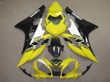 Giallo Nero Decal Carene Moto R6 2006-2007