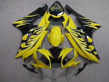 Giallo Nero Fiamma Carene Moto R6 2006-2007