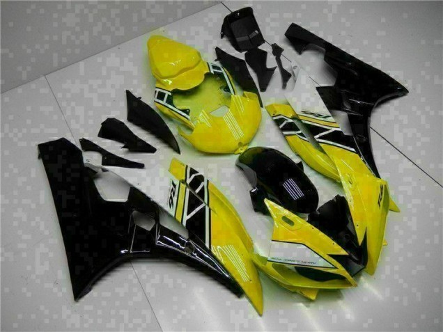 Giallo Nero Kit Carenatura Moto R6 2006-2007 Giallo Nero Kit Carenatura Moto R6 2006-2007
