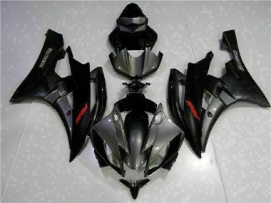 Grigio Nero Kits Carenatura Moto Completa R6 2006-2007