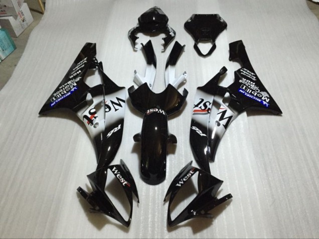 Lucido Nero Carene Moto R6 2006-2007 Lucido Nero Carene Moto R6 2006-2007