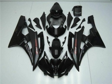 Nero ABS Plastica Moto & Carenatura Moto R6 2006-2007