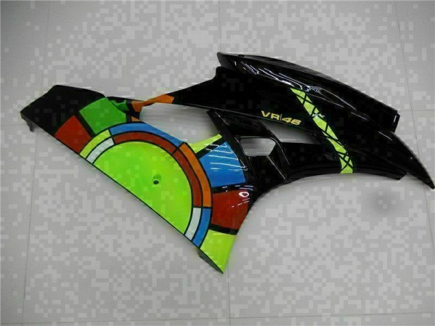 Nero ABS Plastica Moto R6 2006-2007 Nero ABS Plastica Moto R6 2006-2007