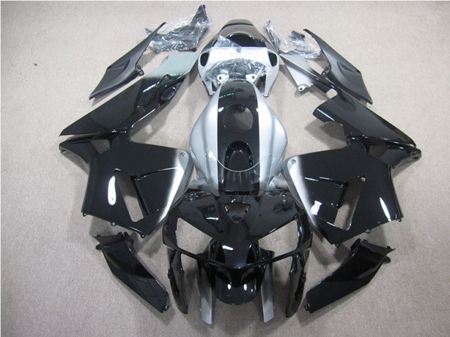 Nero Argento Carene Moto CBR 600 RR 2007-2008 Nero Argento Carene Moto CBR 600 RR 2007-2008