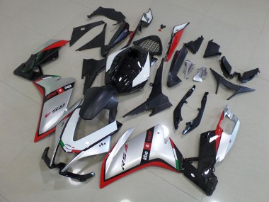 Nero Argento Rosso Carena Moto RS4 50 125 2011-2018