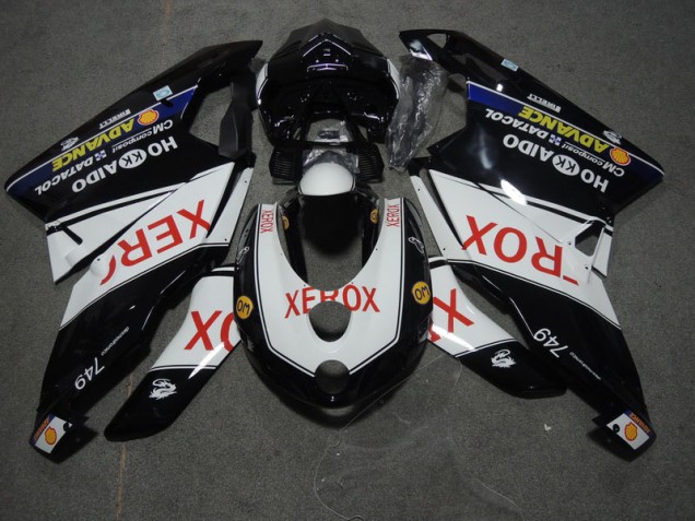 Nero Bianco Xerox Carene Moto Ducati 749 2005-2006 Nero Bianco Xerox Carene Moto Ducati 749 2005-2006