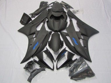 Nero Blu Decal Carene Moto R6 2006-2007