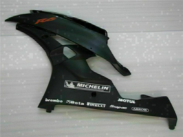 Nero Kit Carene Moto R6 2006-2007 Nero Kit Carene Moto R6 2006-2007