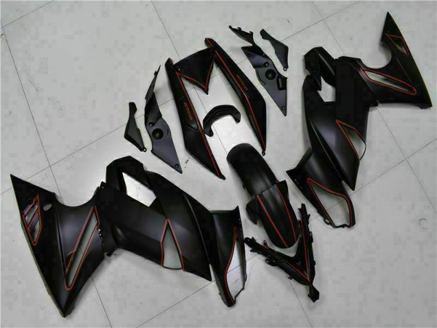 Nero Rosso Carene Moto EX650 2009-2011 Nero Rosso Carene Moto EX650 2009-2011