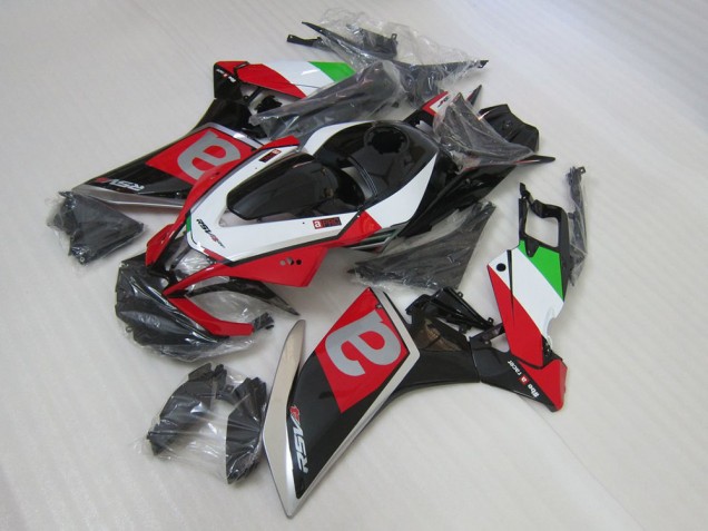 Nero Rosso Kit Carene Moto Completa RSV4 2009-2015 Nero Rosso Kit Carene Moto Completa RSV4 2009-2015