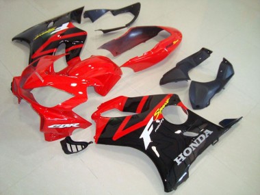 Nero Rosso Plastica Moto CBR 600 F4i 2004-2007