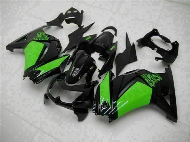 Nero Verde Ninja Carene Moto EX250 2008-2012 Nero Verde Ninja Carene Moto EX250 2008-2012