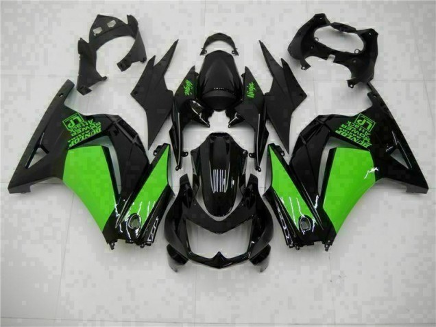 Nero Verde Ninja Carene Moto EX250 2008-2012 Nero Verde Ninja Carene Moto EX250 2008-2012