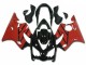 Rosso Nero Kits Carene Moto Completa CBR 600 F4i 2004-2007 Rosso Nero Kits Carene Moto Completa CBR 600 F4i 2004-2007