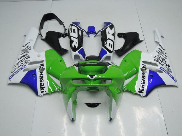 Verde Bianco Carene Moto ZX9R 1994-1997 Verde Bianco Carene Moto ZX9R 1994-1997